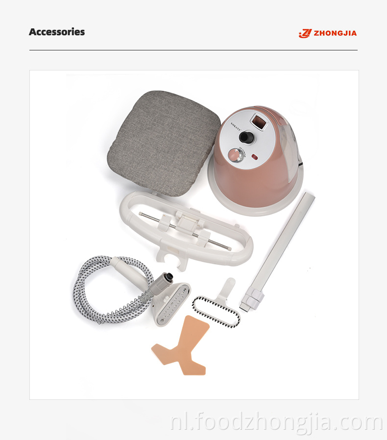 Hete kleren verticale perskleding stoomboot schuine strijkijzeren stoomboot staande stoomboot